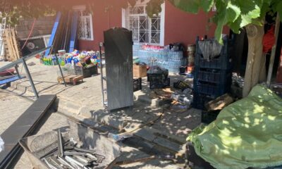 Bakkalda çıkan yangın tüm ürünleri kül etti