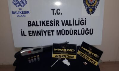 Balıkesir’de 15 uyuşturucu şüphelisine operasyon