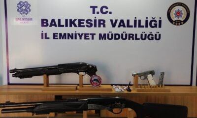 Balıkesir’de polis 24 aranan şahsı yakaladı