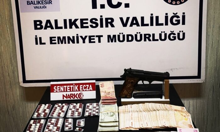 Balıkesir’de polisten 23 uyuşturucu şüphelisine operasyon
