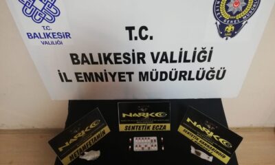 Balıkesir’de polisten 27 şahsa gözaltı