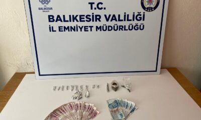 Balıkesir’de polisten 77 şahsa gözaltı