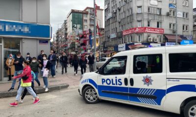 Bankada olay ihbarı, ekipleri harekete geçirdi