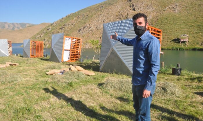 Baraj kenarına kurulan piknik çardaklarına yıkım kararı