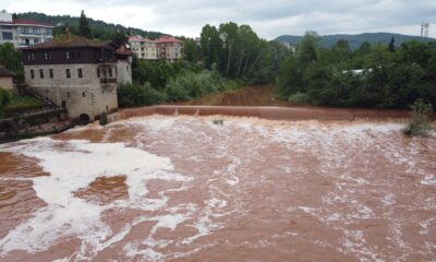 Bartın Irmağı’nda dikkat çeken köpükler oluştu