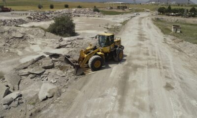 Başakpınar Sanayi Sitesi yolu yenileniyor