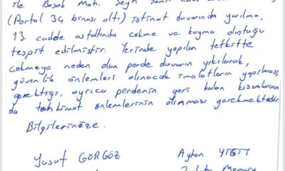 Başakşehir Belediyesi’nden çöken yol ve istinat duvarıyla ilgili açıklaması