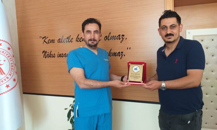 Başarılı doktora teşekkür belgesi