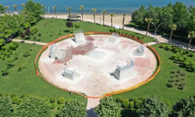 Başiskele kaykay pistinde çalışmalar devam ediyor