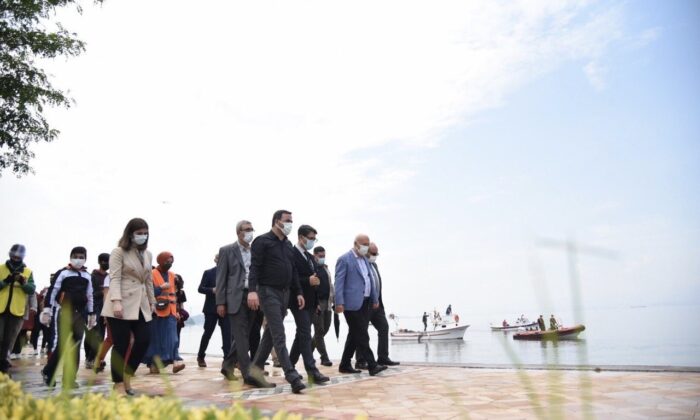 Başiskele’de deniz temizliği seferberliği