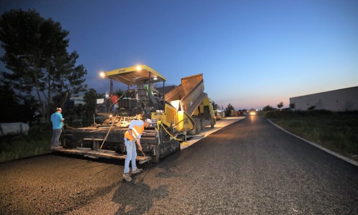Başiskele’de üst yapı çalışmaları aralıksız sürüyor