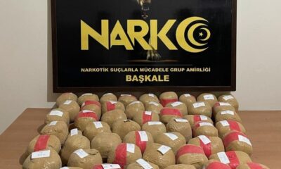 Başkale’de 52 kilogram 165 gram eroin ele geçirildi