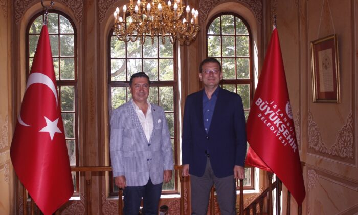 Başkan Aras, Ekrem İmamoğlu ile görüştü