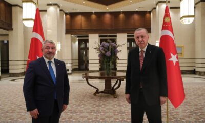 Başkan Aşgın, Cumhurbaşkanı Erdoğan ile görüştü