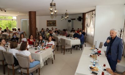 Başkan Bilgin gençlerle bir araya geldi