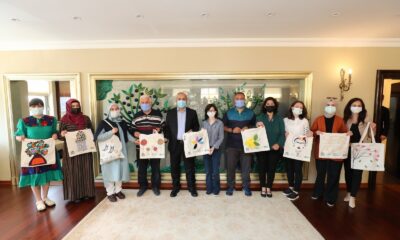 Başkan Büyükgöz’den özel okula teşekkür belgesi