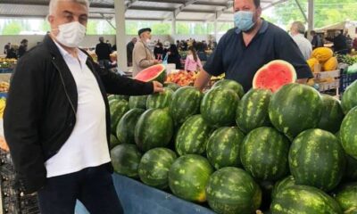 Başkan Çalışkan, pazarcı esnafını dinledi