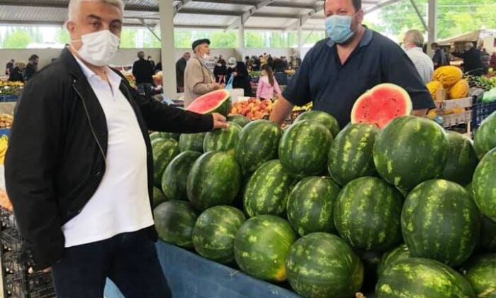 Başkan Çalışkan, pazarcı esnafını dinledi