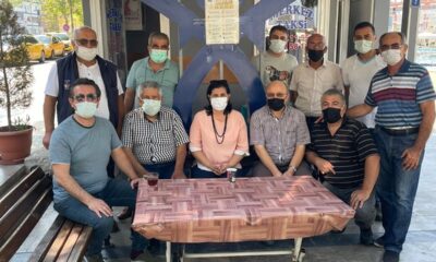 Başkan Çerçioğlu’ndan taksicilere sürpriz ziyaret