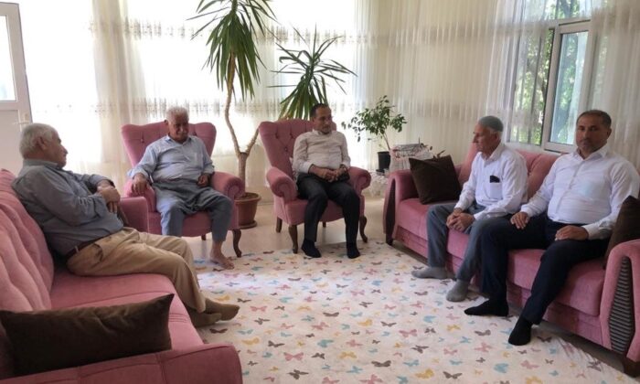 Başkan Dağtekin, kanaat önderi Sönmez’i ziyaret etti