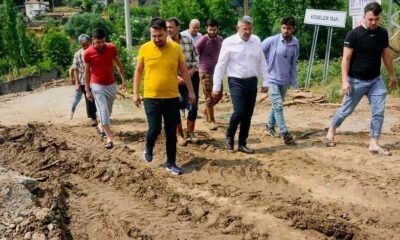 Başkan Güler selden etkilenen mahallelerde incelemelerde bulundu