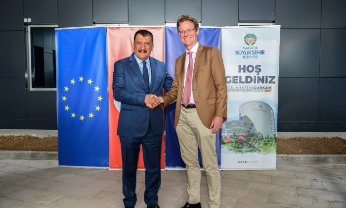 Başkan Gürkan ve Büyükelçi Landrut, lisanslı depoculukta incelemelerde bulundu