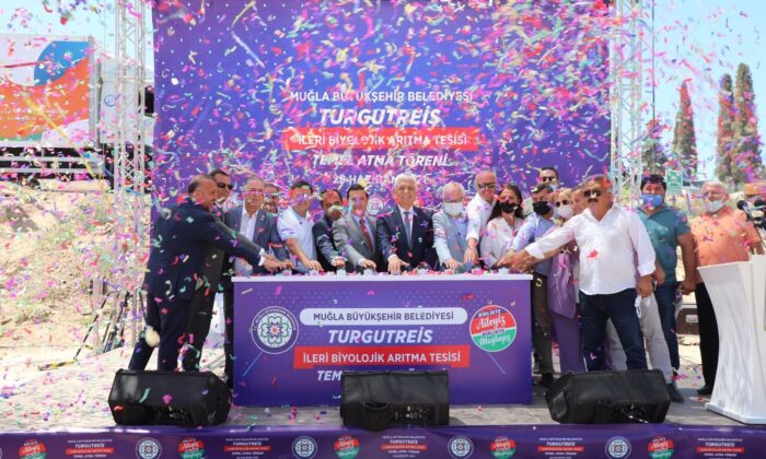 Başkan Gürün, Bodrum’un en büyük Arıtma Tesisi’nin temelini attı