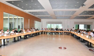 Başkan Nursaçan, çelik kapı üreticileri ile bir araya geldi