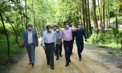 Başkan Özlü, örnek projeleri yerinde inceledi