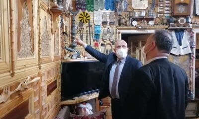 Başkan Pekmezci’den evini müzeye dönüştüren Keleş’e ziyaret