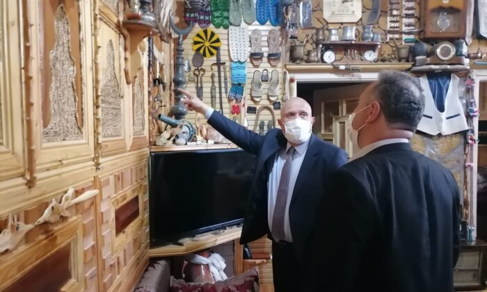 Başkan Pekmezci’den evini müzeye dönüştüren Keleş’e ziyaret