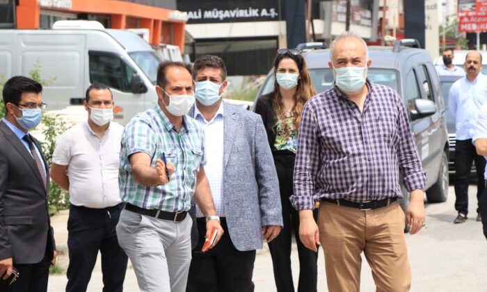 Başkan Silpagar yol çalışmalarını inceledi