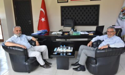 Başkanlar Kepez ve Bozkurt, yapılan çalışma ve projeleri konuştular