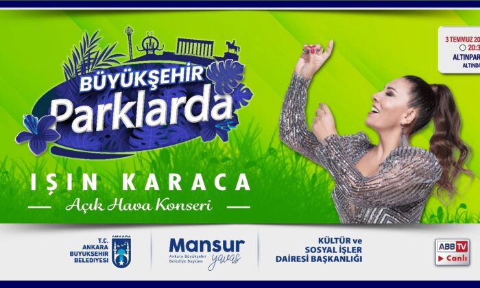 Başkent’te ilk konser Işın Karaca’dan