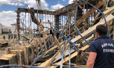 Başkent’te inşaatta göçük: 2 yaralı