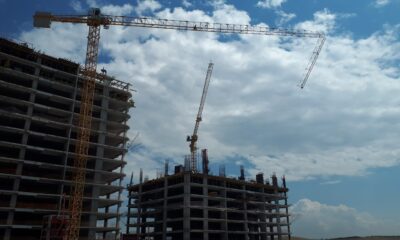 Başkent’te kırılan vinç korkuttu