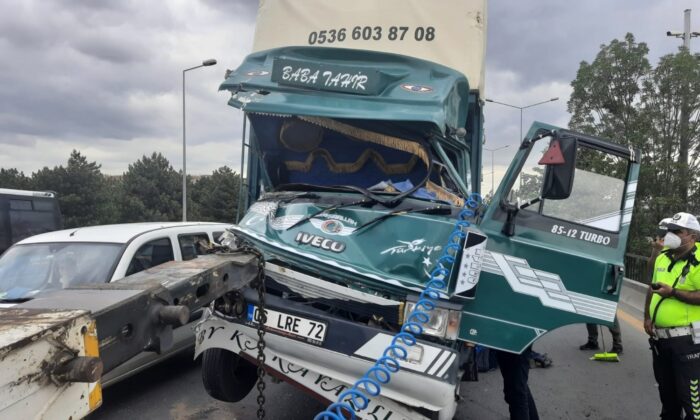 Başkentte korkutan kaza: 3 yaralı