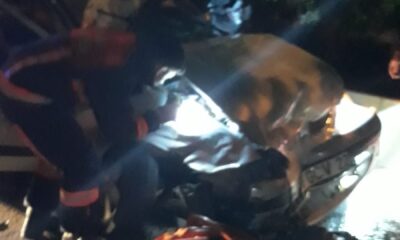 Başkent’te zincirleme kazada aracında sıkışan sürücü yaralandı