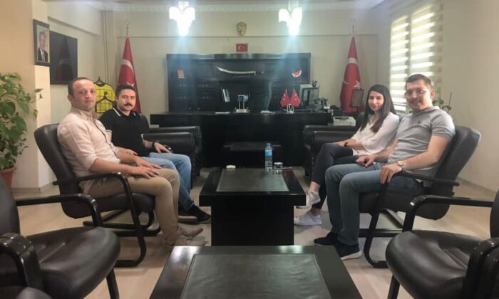 Başsavcı Altınay’dan Kaymakam Zeyrek’e veda ziyareti