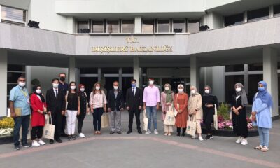 Batman Üniversitesi Rektörü Demir, öğrencileri ile birlikte Dışişleri Bakan Yardımcısı Yavuz Selim Kıran ile görüştü