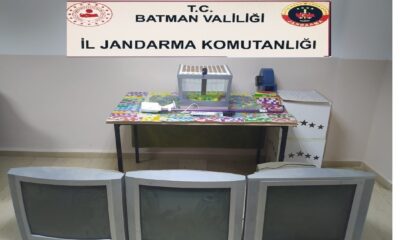 Batman’da kumar baskını: 57 bin 264 TL para cezası kesildi
