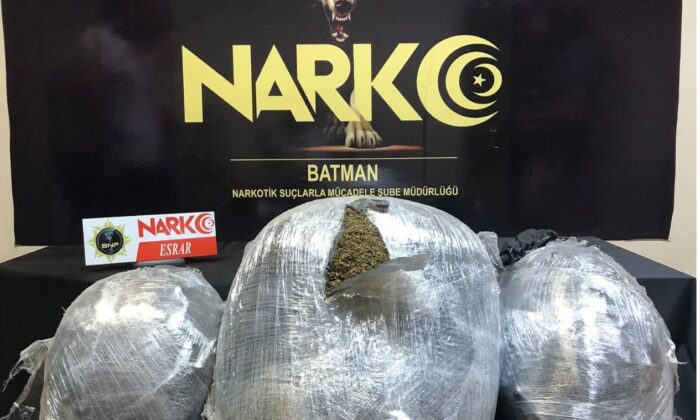 Batman’da uyuşturucu operasyonu