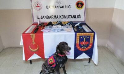 Batman’da uyuşturucu ve çalıntı malzemeler ele geçirildi