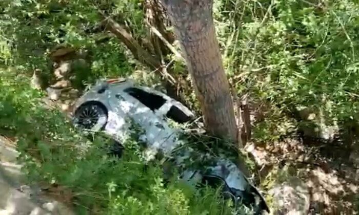 Bayburt’ta trafik kazası: 2 yaralı