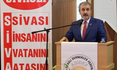 BBP Genel Başkanı Mustafa Destici  Sivaslılarla bir araya geldi