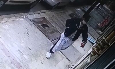 Bebek arabasını saniyeler içinde böyle çaldı