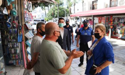 Belediye ekiplerinden işgaliye denetimi