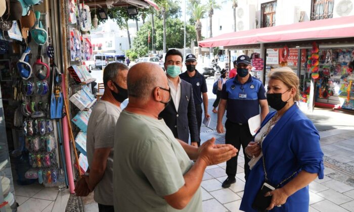 Belediye ekiplerinden işgaliye denetimi