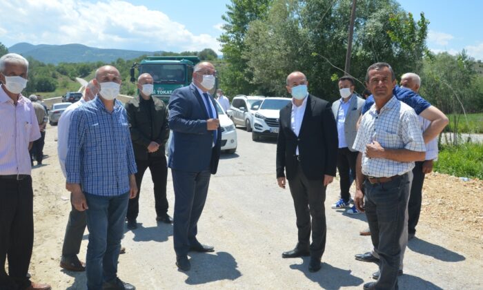 Beş köyün gurup yolu 14 Milyon Liraya maloldu