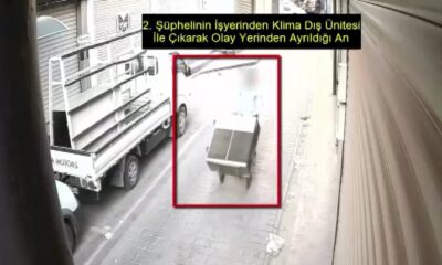 Beyaz eşya hırsızları yakalandı